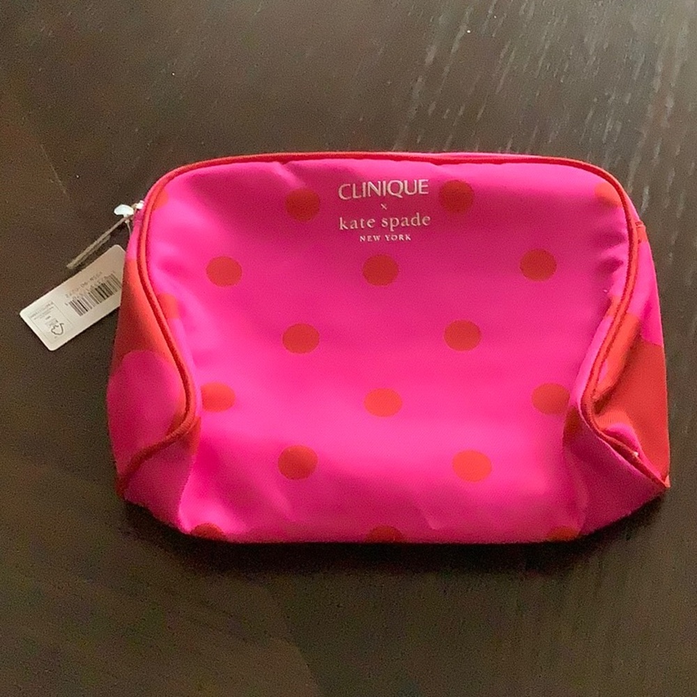 Clinique makeup pouch by Kate Spade